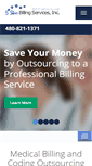 Mobile Screenshot of drbillingservice.com